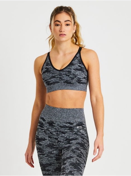 AYBL Other - AYBL Evolve Camo Seamless Sports Bra - Black Size Large